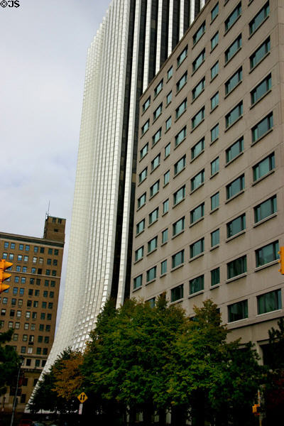 The Metropolitan facade. Rochester, NY.