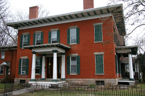 Heritage house corner Atkinson St. at S. Plymouth Ave. Rochester, NY.