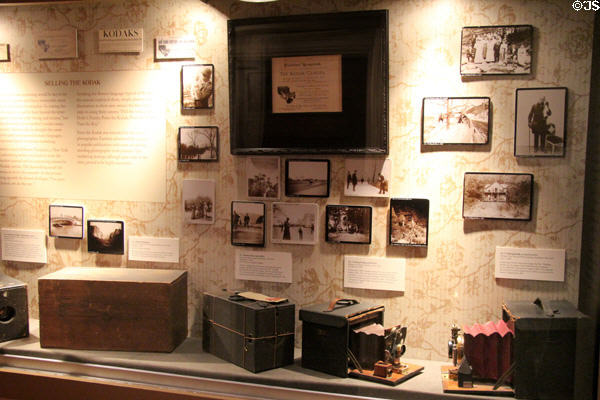 Kodak camera & photo collection at Eastman House. Rochester, NY.