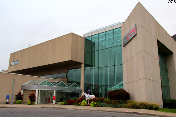 The Strong National Museum of Play (1998) (1 Manhattan Square Dr.). Rochester, NY. Architect: CJS Architects.