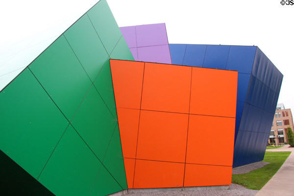 Exterior architecture at The Strong National Museum of Play. Rochester, NY.