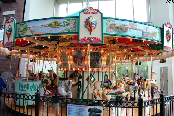 Elaine Wilson Carousel at The Strong National Museum of Play. Rochester, NY.