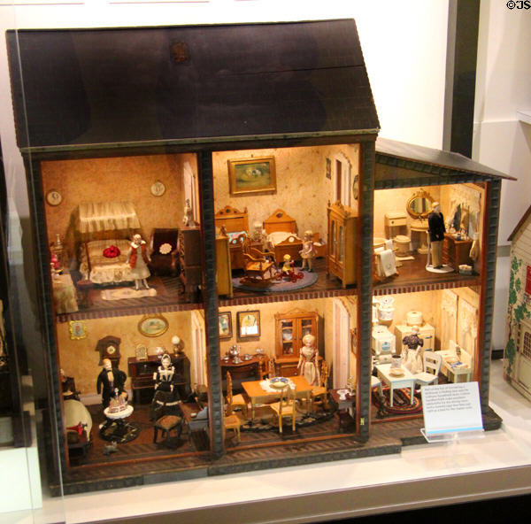 Doll house at The Strong National Museum of Play. Rochester, NY.