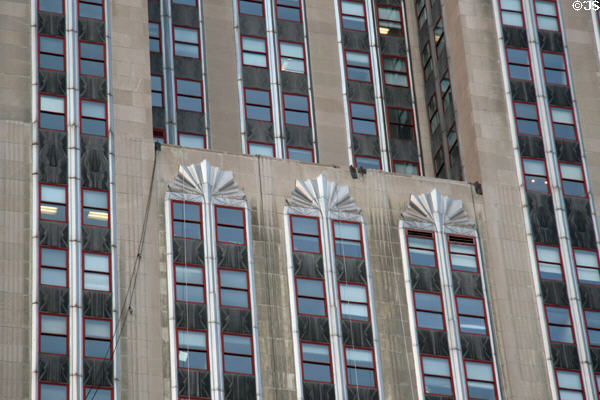 Window surrounds of Empire State Building. New York, NY.
