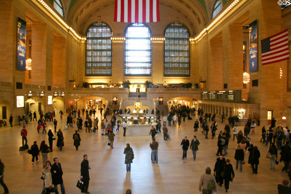 Grand concourse in Grand Central Terminal. New York, NY.