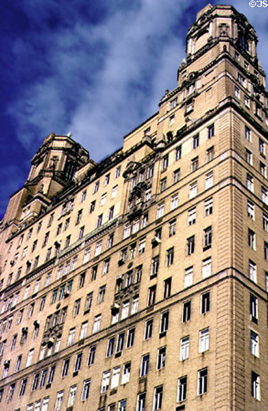 Beresford Apartments on Central Park West overlooks American Museum on Natural History. New York, NY.
