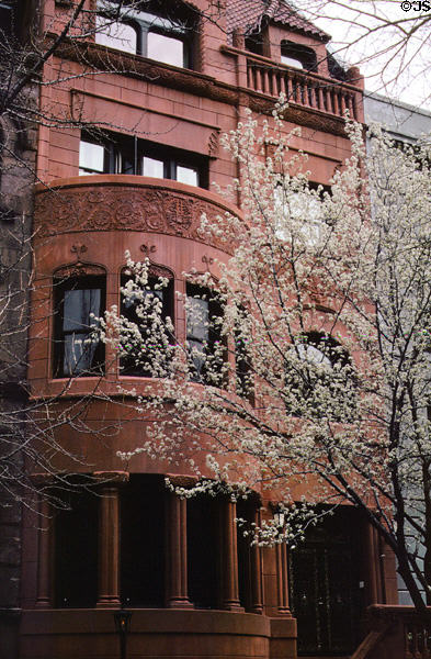 Terra Cotta grillwork on (313 Garfield Place), Brooklyn. New York, NY.