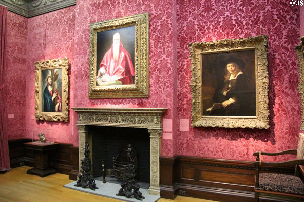 Collection of old masters at Metropolitan Museum of Art. New York, NY.