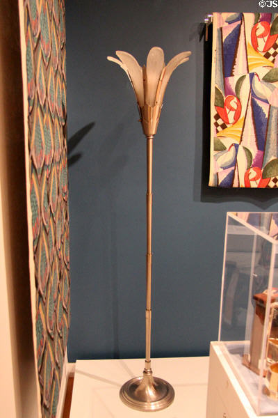 Floor lamp for Elizabeth Arden's Saloon (c1930) by Marius-Ernest Sabino at Cooper Hewett Museum. New York City, NY.