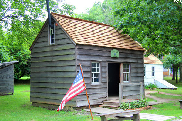 Ritch Hat Shop (c1813) at Old Bethpage Village. Old Bethpage, NY.