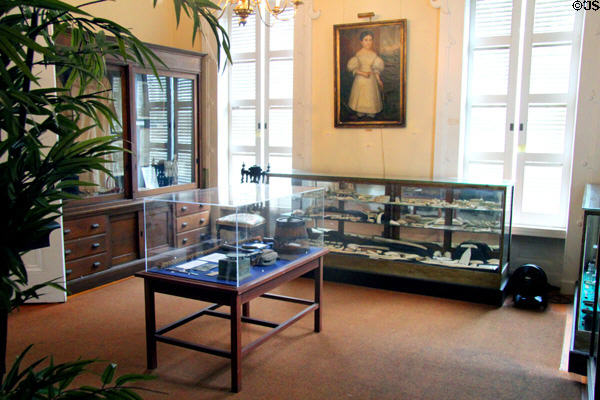 Display room at Sag Harbor Whaling Museum. Sag Harbor, NY.
