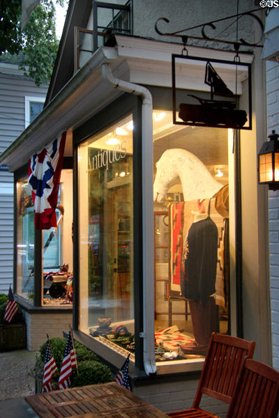 Typical shop on Main St. Bridgehampton, NY.