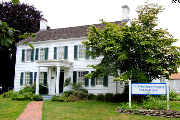 Wm. Corwith House (c1825) aka The Bridgehampton Museum. Bridgehampton, NY.