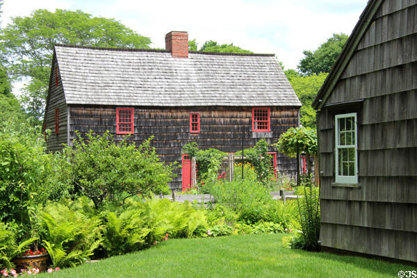 Mulford Farm (c1680) (James Lane) built for Capt. Josiah Hobart & later home of Mulford family (1711-1948). East Hampton, NY.