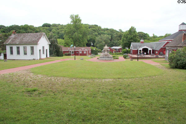 Long Island Museum collection of heritage buildings. Stony Brook, NY.
