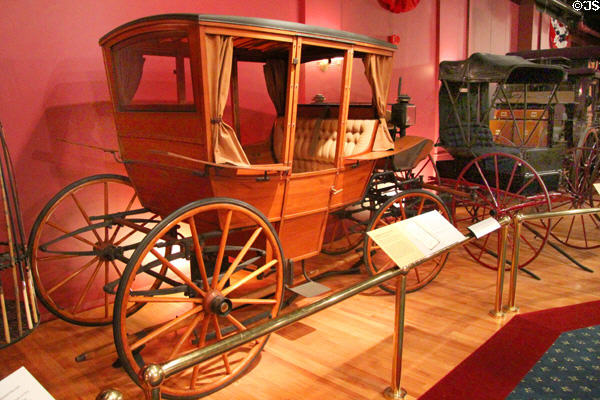 Summer Vis-à-Vis (1905) by Brewster & Co. of New York City at carriage collection of Long Island Museum. Stony Brook, NY.