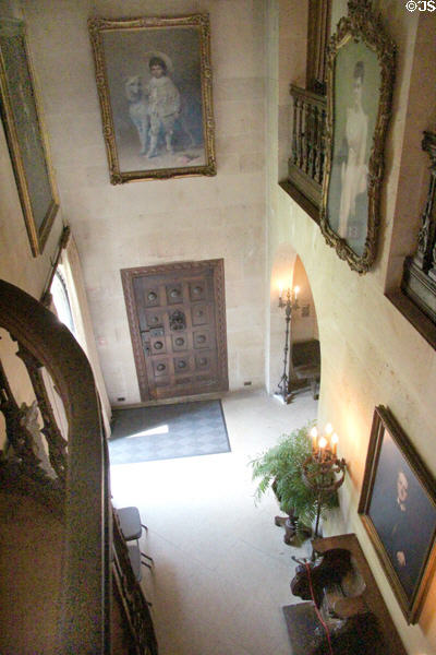 Entrance hall at Vanderbilt Mansion. Centerport, NY.