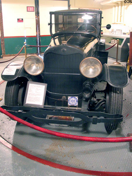 Lincoln limousine custom built for William K. Vanderbilt II (1928) at Vanderbilt Mansion. Centerport, NY.