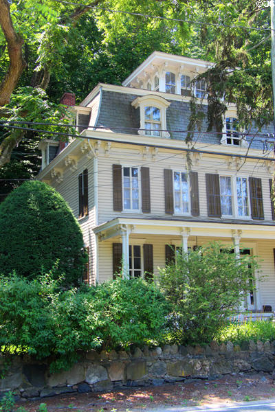 Warren Wilkey House (c1865) (190 Main St.). Roslyn, NY.