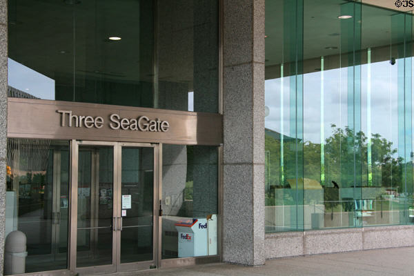 Three SeaGate Entrance. Toledo, OH.