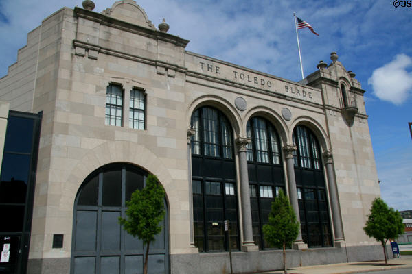 Toledo Blade building (1927) (541 N. Superior St.). Toledo, OH.