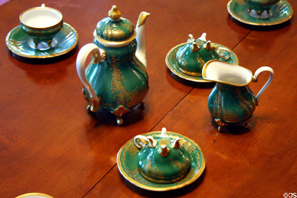 Green tea service at Wildwood Manor House. Toledo, OH.