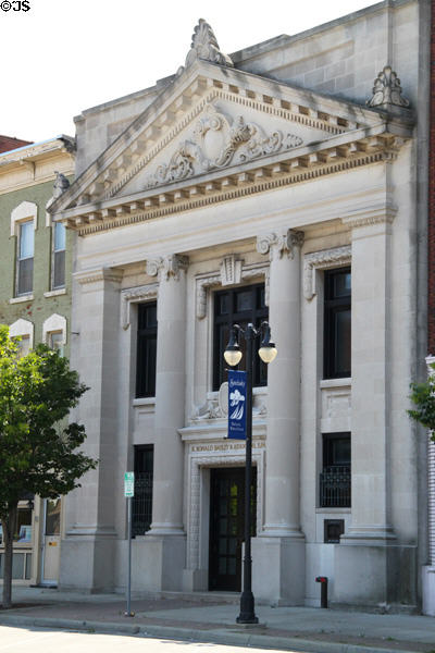 Former Third National Bank (1914) (220 W Market St.). Sandusky, OH. Architect: Doerzbach. On National Register.