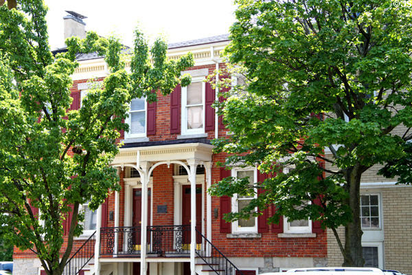 Adams Street Double House (aka J. Francine, Grabski, House) (1845) (106-108 E. Adams St.). Sandusky, OH. On National Register.