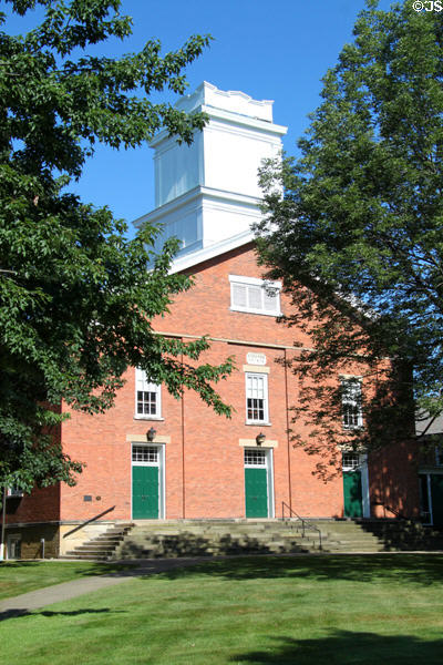 First Church in Oberlin (1844) at Oberlin College. Oberlin, OH. Architect: Richard Bond.