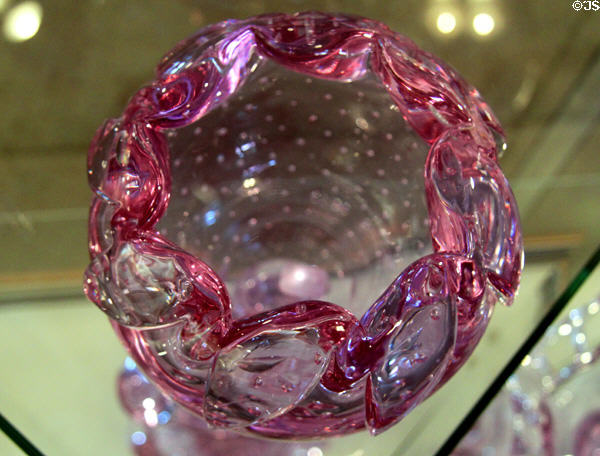 Twilight glass (1951-80) at Tiffin Glass Museum. Tiffin, OH.