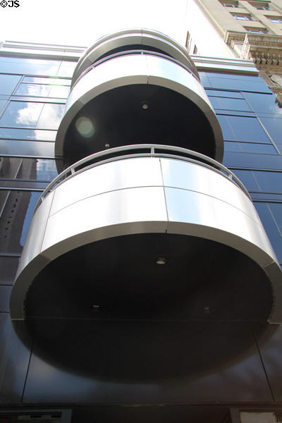 Modern commercial building (49 N. High St.). Columbus, OH.
