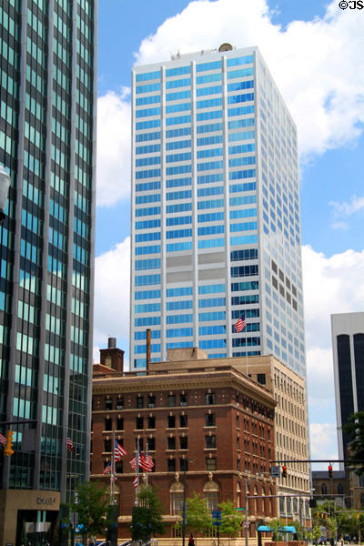 Borden Building over Broad St. Columbus, OH.