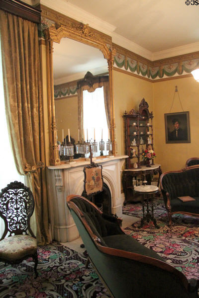 Parlor at Kelton House Museum. Columbus, OH.