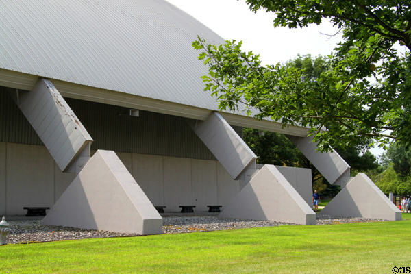 Structure of National Museum of USAF. Dayton, OH.