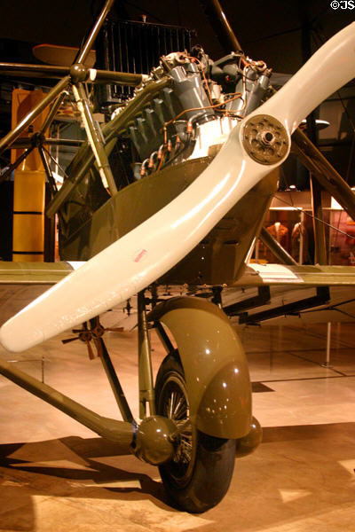 V-12 engine of Martin MB-2 (NBS-1) replica bomber at National Museum of USAF. Dayton, OH.