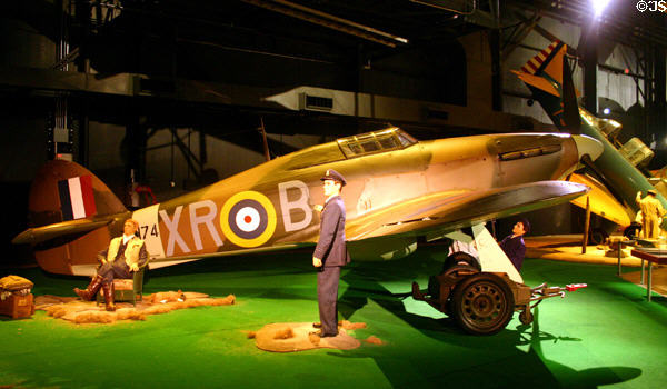 Hawker Hurricane MKIIA (1939-42) at National Museum of USAF. Dayton, OH.