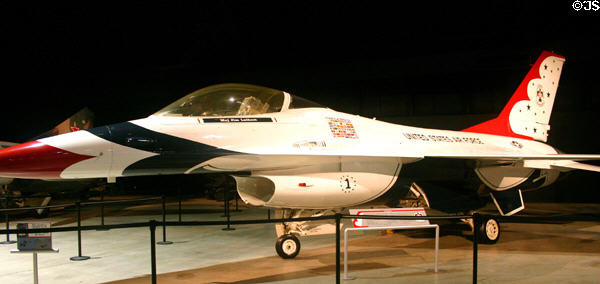 General Dynamics F-16A Fighting Falcon (1982) at National Museum of USAF. Dayton, OH.