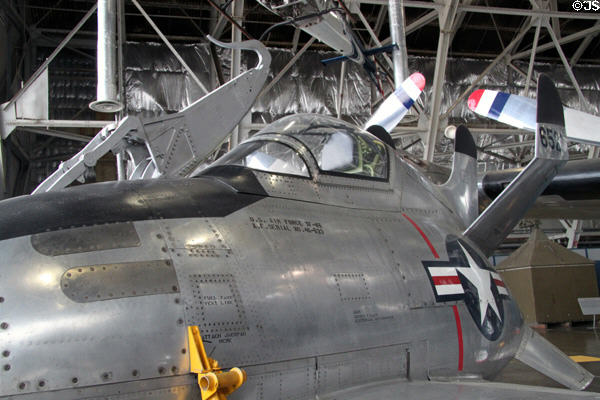 Hook of McDonnell XF-85 Goblin (1945) test fighter at National Museum of USAF. Dayton, OH.