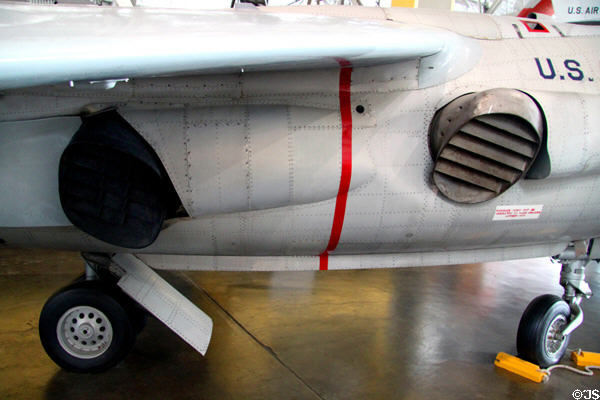 Hawker Siddeley XV-6A Kestrel (1961) VTOL lifting jets at National Museum of USAF. Dayton, OH.