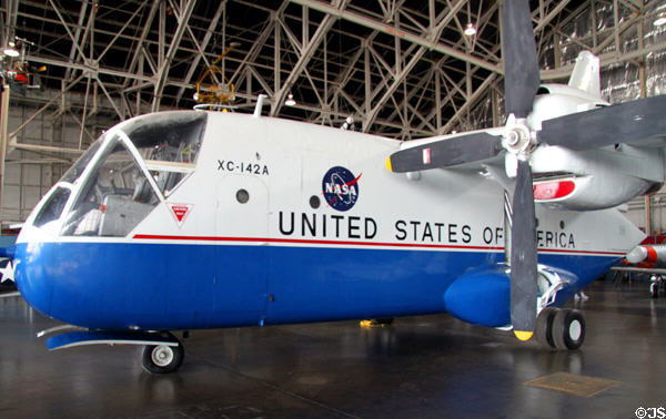 Chance-Vought/LTV XC-142A (1964) VTOL at National Museum of USAF. Dayton, OH.