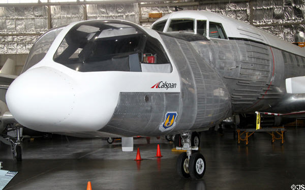 Convair NC-131H Total In-Flight Simulator (TIFS) (1960s) at National Museum of USAF. Dayton, OH.
