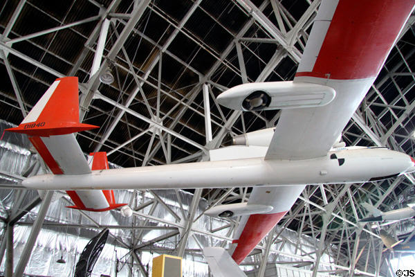 Boeing YQM-94A Compass Cope B (1972) high-altitude, long-range, remotely piloted vehicle (RPV) for long-endurance photographic reconnaissance at National Museum of USAF. Dayton, OH.