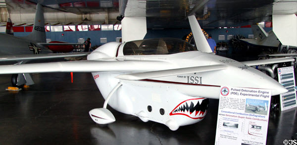 Pulsed Detonation Engine (PDE) demonstration craft by ISSI at National Museum of USAF. Dayton, OH.