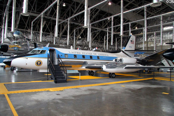 Lockheed VC-140B Jetstar (1961) at National Museum of USAF flew Presidents Richard Nixon, Gerald Ford, Jimmy Carter & Ronald Reagan. Dayton, OH.