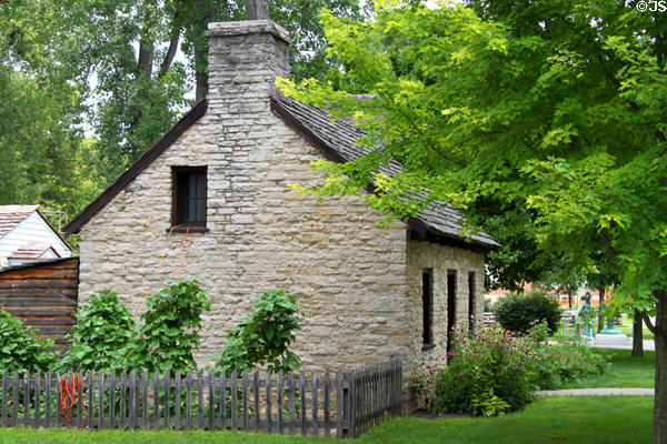 William Morris House (c1815) at Carillon Historical Park. Dayton, OH.