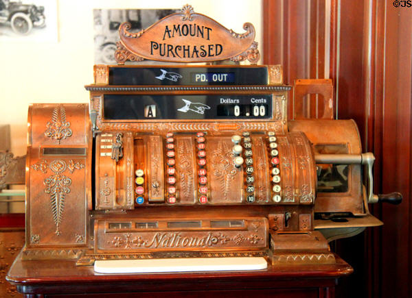 National Cash Register made in Dayton at Carillon Historical Park. Dayton, OH.