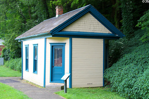 Miami & Erie Canal superintendent's office (1895) at Carillon Historical Park. Dayton, OH.