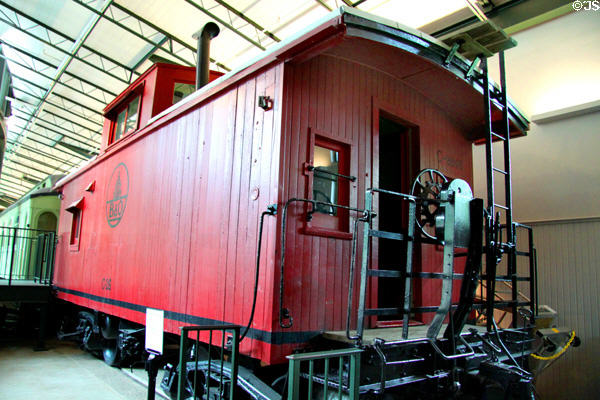 B&O RR caboose at Carillon Historical Park. Dayton, OH.