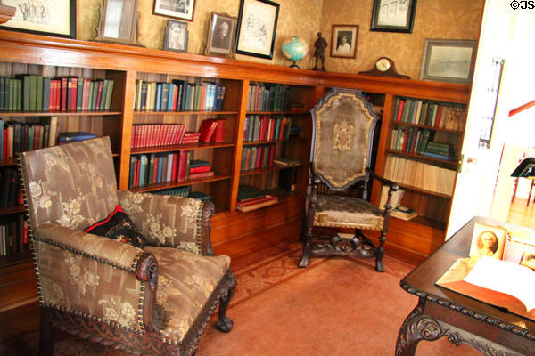 Wright library at Hawthorn Hill. Dayton, OH.