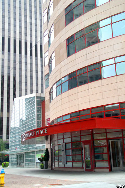 Performance Place (2003) (109 N. Main St.) (17 floors). Dayton, OH. Architect: Cesar Pelli & Assoc. Architects.